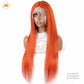 lace wig 13*4  新款色发Ginger直条-350