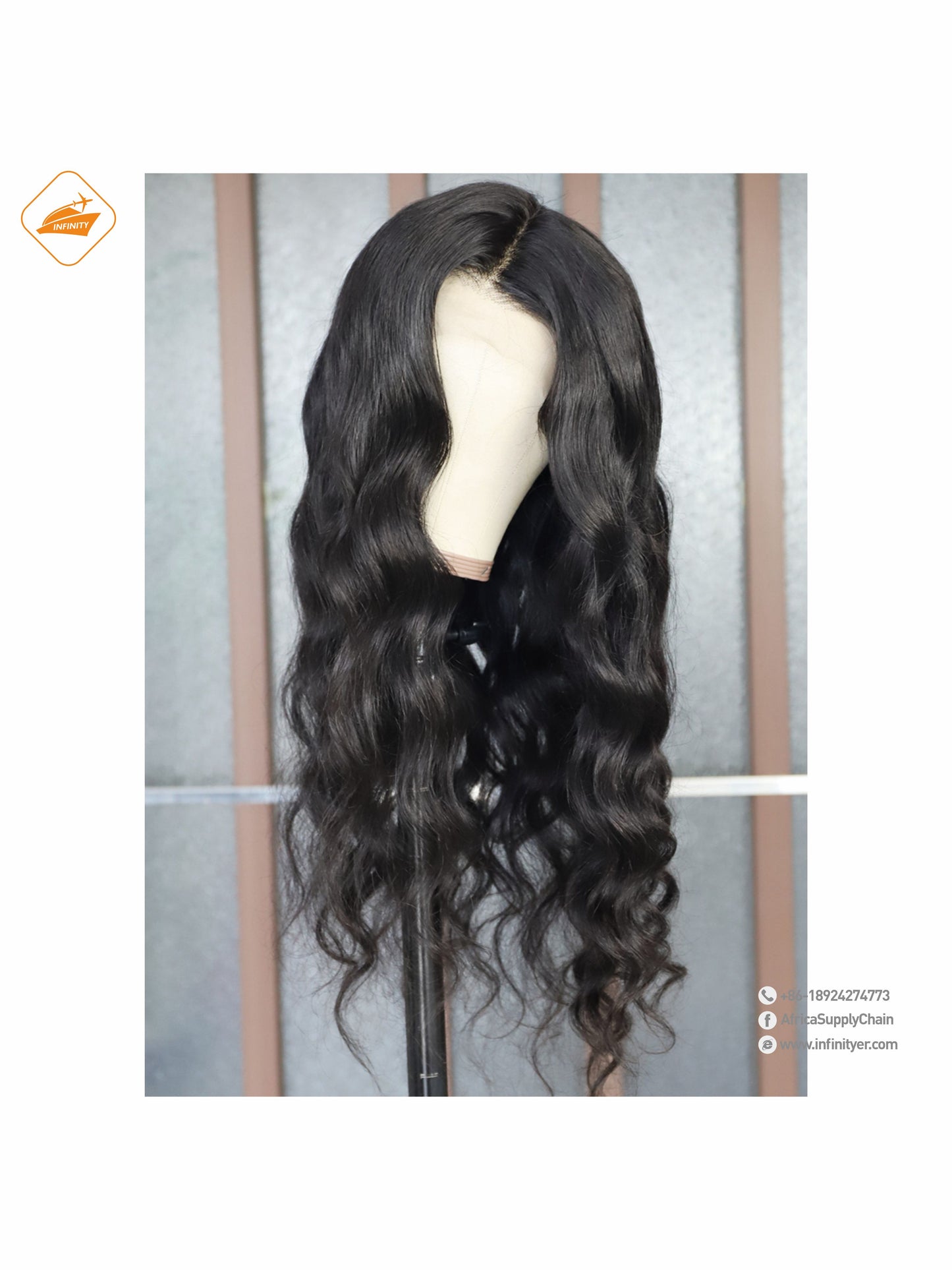 lace wig 13*4  自然色  body