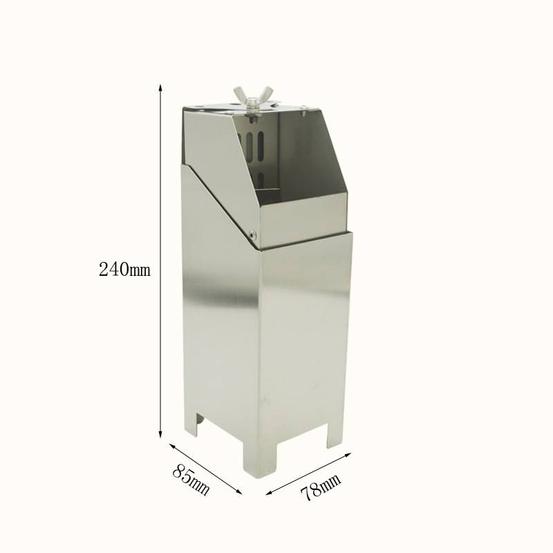 Stainless Steel Rocket Stove Outdoor Foldable Wood Stove Picnic Stove