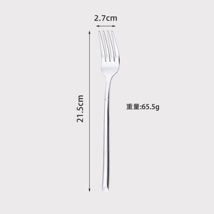 304 Stainless Steel Knife and Fork Spoon Western Steak Knife and Fork Set