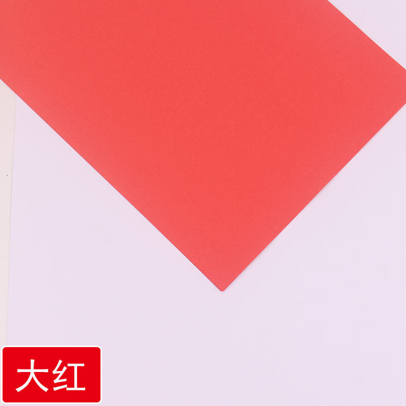 A4 Copy Paper 160g Color Cardboard Diy Origami 100 Pcs