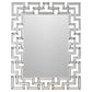 rectangle shape decent wall mirror