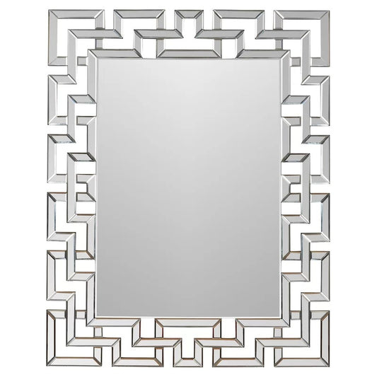 rectangle shape decent wall mirror