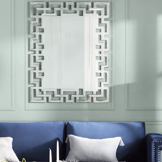 rectangle shape decent wall mirror