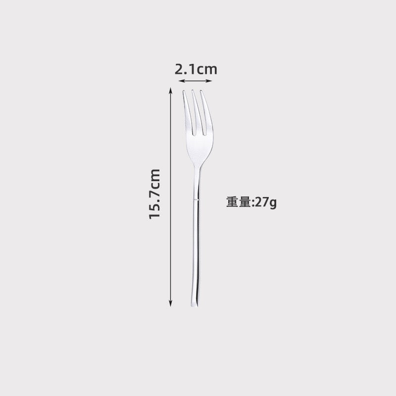 304 Stainless Steel Knife and Fork Spoon Western Steak Knife and Fork Set