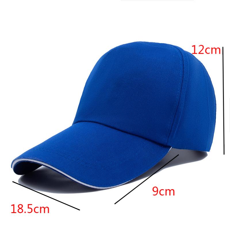 Wholesale Unisex Adjustable Cotton Customized 5 Panel Fitted Plain Baseball Cap Hats with Custom embroidery logo