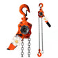 Pull Machine 1.5 Ton Hand Ratchet Lever Hoist with standard Chain Length