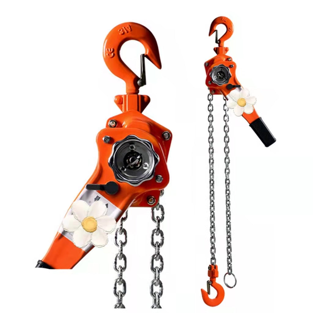 Pull Machine 1.5 Ton Hand Ratchet Lever Hoist with standard Chain Length