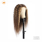 lace wig 13*4  P色 curly