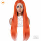 lace wig 13*4  新款色发Ginger直条-350