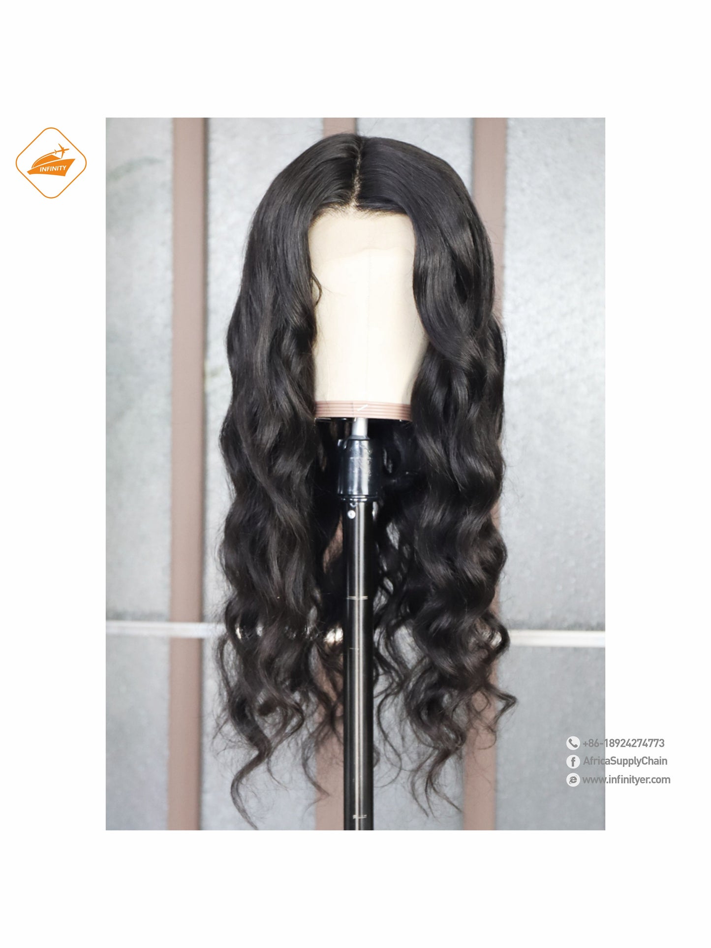 lace wig 13*4  自然色  body