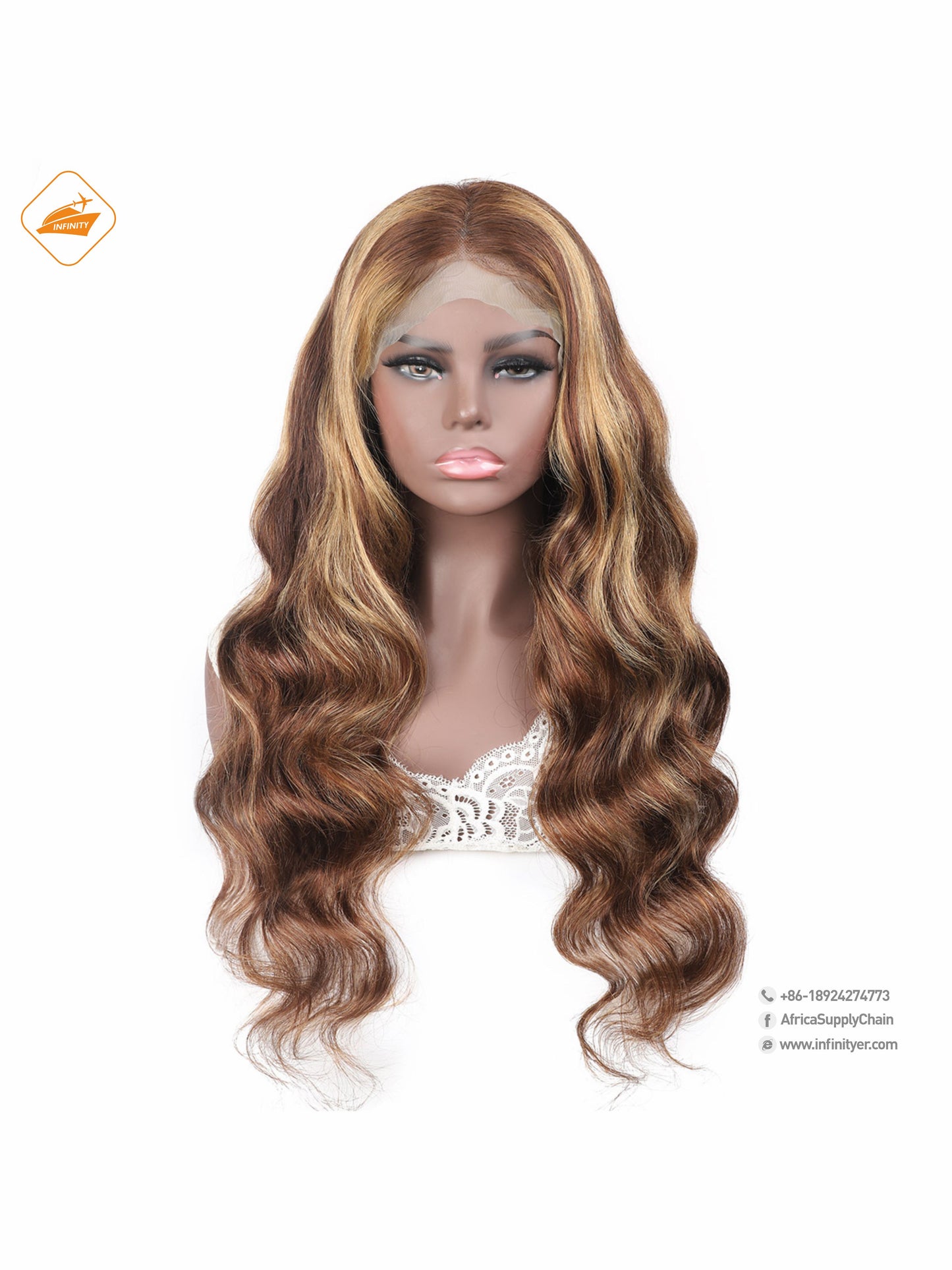 lace wig 13*4  P色 body 头套