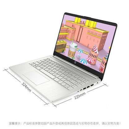 HP Portable Laptop 14-Inch Ultra-Thin Student Office Portable