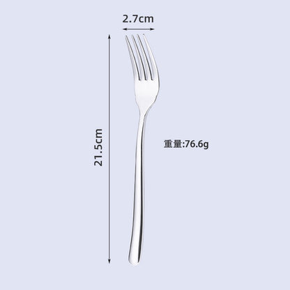 Stainless Steel Western Food Knife Fork Spoon
