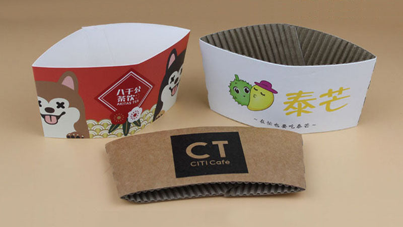 paper cup sleeve customization: 12 oz