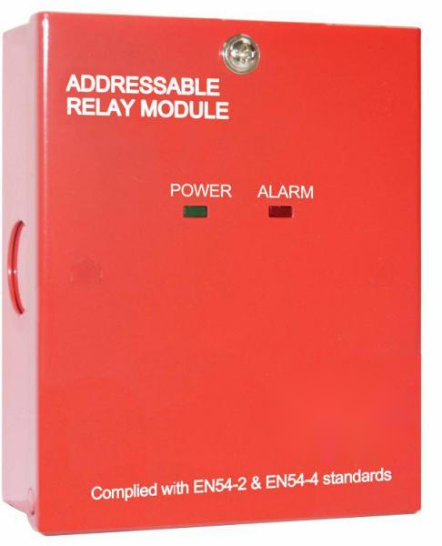 Addressable relay module Red Color – Infinity group