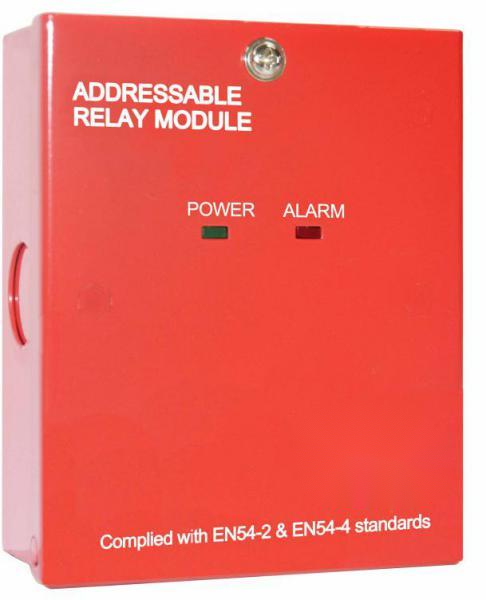 Addressable relay module Red Color