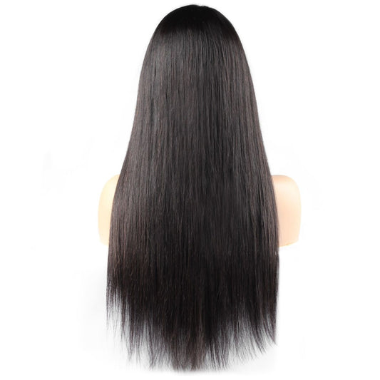 4*4 Closure Human Hair Lace Wig Raw Brazilian Human Hair Straight for Black Women