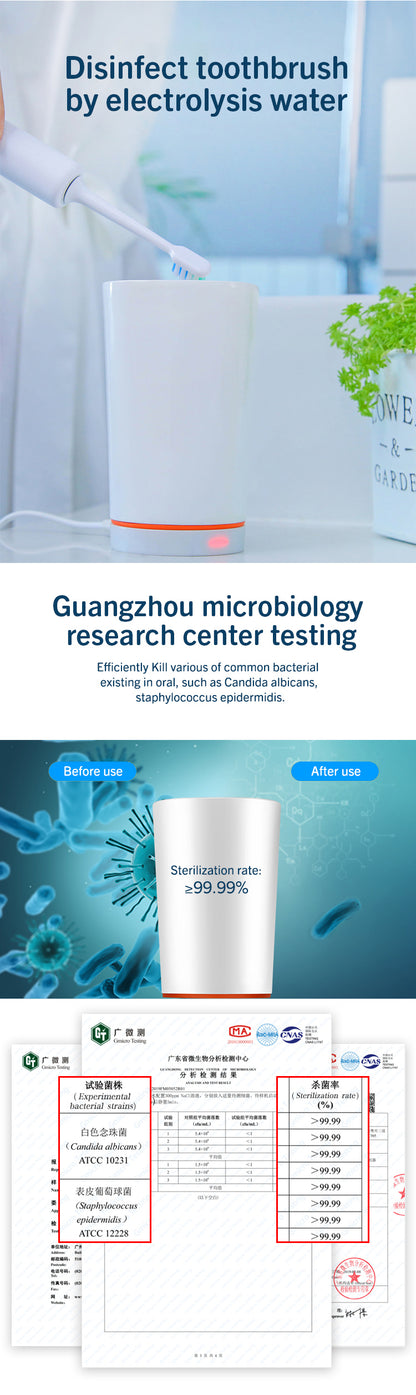 Electrolysis Hydrogen Water Generator Oral Care Cup YDAGS5012022
