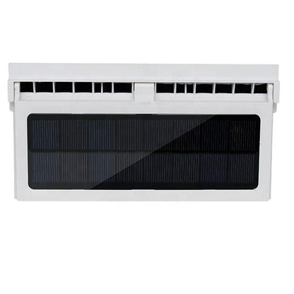 Fresh air solar powered car windows fans