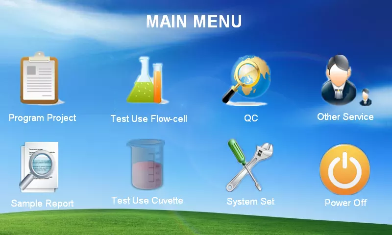 Semi-Auto Chemistry Analyzer Reagents Biochemical Analyzer