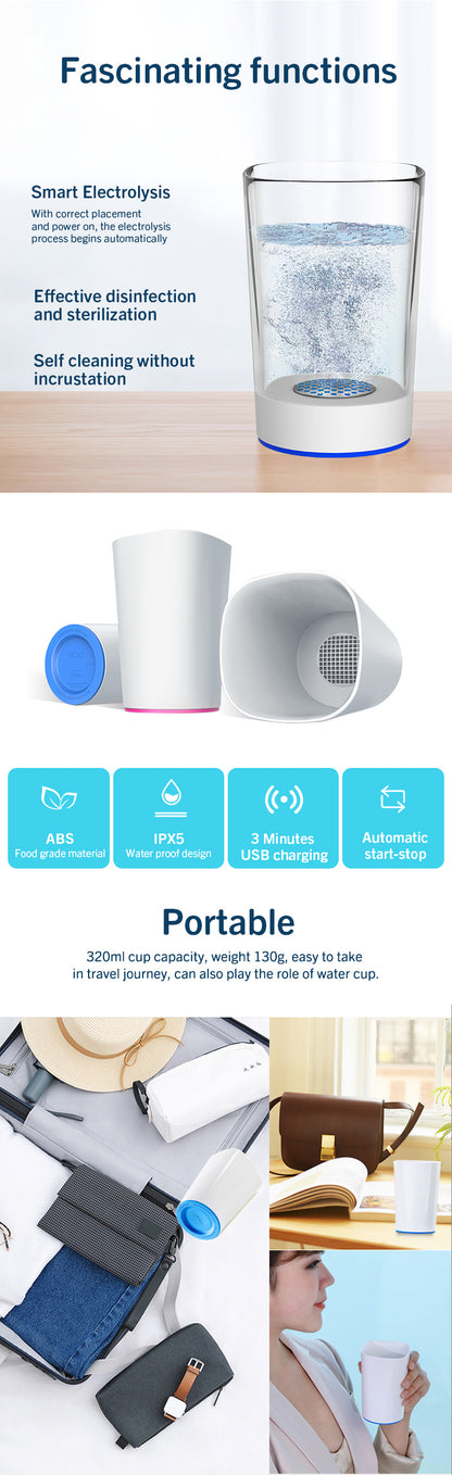 Electrolysis Hydrogen Water Generator Oral Care Cup YDAGS5012022