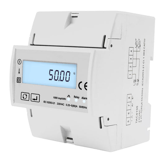 Single Phase Din Rail Mutil-function Energy Meter YDTAC41002022