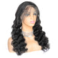 4*4 Closure Human Hair Lace Wig Raw Brazilian Human Hair Loose Deep Wave for Black Women