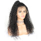 4*4 Closure Human Hair Lace Wig Raw Brazilian Human Hair  Kinky Curly for Black Women