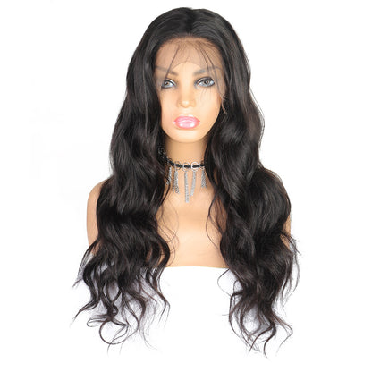 4*4 Closure Human Hair Lace Wig  Raw Brazilian Human Hair  Body Wave  for Black Women