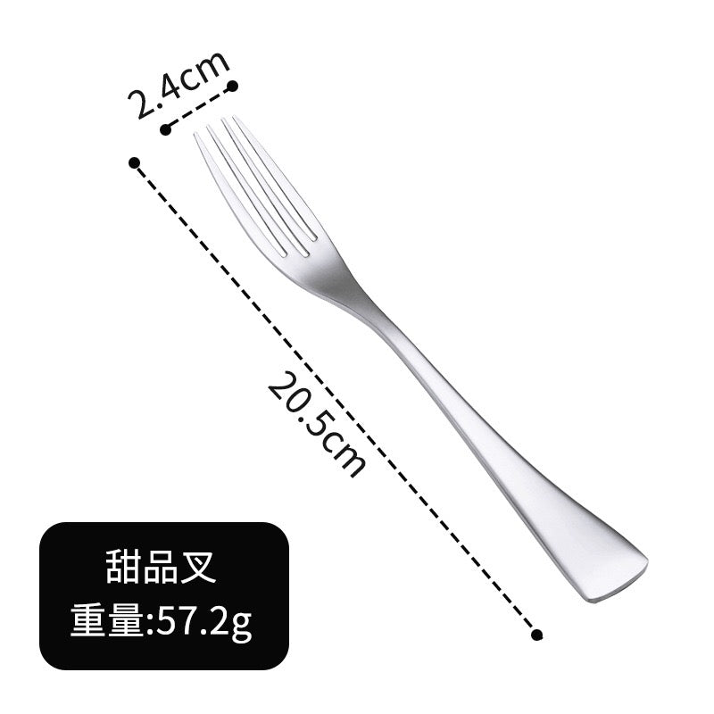 Stainless Steel Knife Fork Spoon Western Cutlery Steak Cutlery