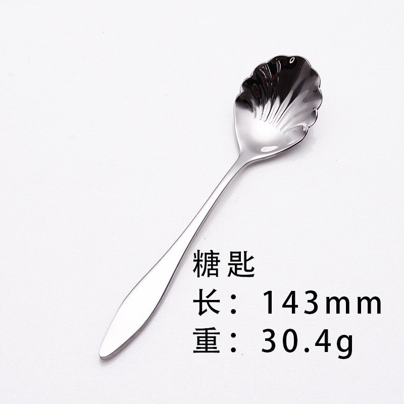 Stainless Steel Western Food Knife and Fork Tableware Steak Knife and Fork Spoon Coffee Spoon