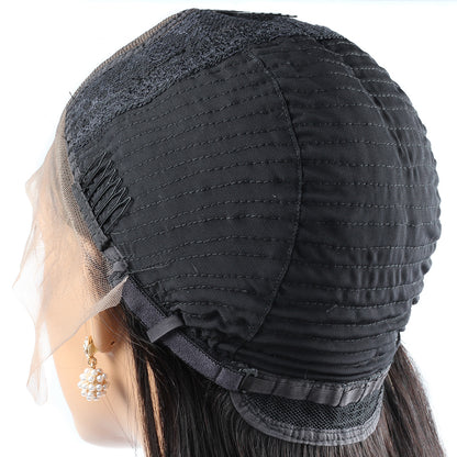 4*4 Closure Human Hair Lace Wig Raw Brazilian Human Hair Straight for Black Women