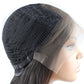 4*4 Closure Human Hair Lace Wig Raw Brazilian Human Hair  Kinky Curly for Black Women