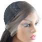 4*4 Closure Human Hair Lace Wig Raw Brazilian Human Hair  Kinky Curly for Black Women