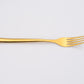 Thick Moonlight Stainless Steel Knife Fork Spoon Western Steak Knife Fork Coffee Spoon Set
