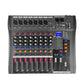 8 Channel Mixer With 48v Fantasy Power Supply Professional Stage Usb Bluetooth Reverb Mixer