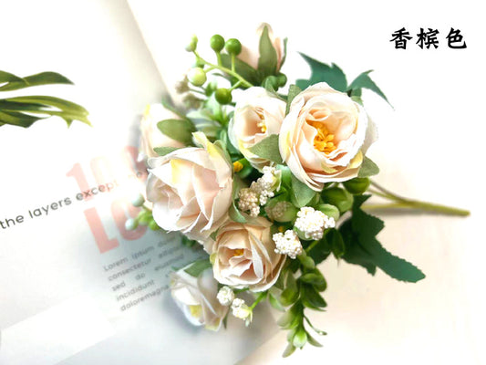 Small Peony Wedding Decoration Flower Imitation Fake Flower Wedding Hall