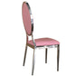 Metal Round Back Chair Hotel Banquet Chair Restaurant Wedding Chair