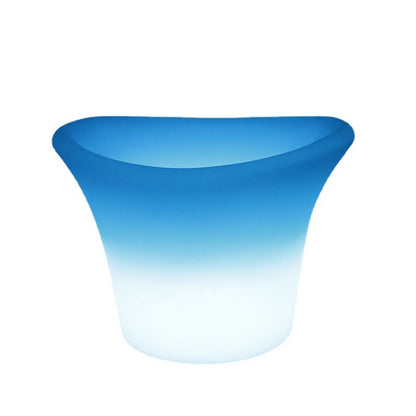 Led Luminous Ice Bucket Outdoor Restaurant Bar Ktv Waterproof Rechargeable Plastic Ice Wine Bucket