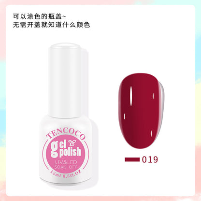 Phototherapy Nail Polish Gel Ice Transparent Nude Color Long-Lasting Nail Polish Gel For Nail Salons