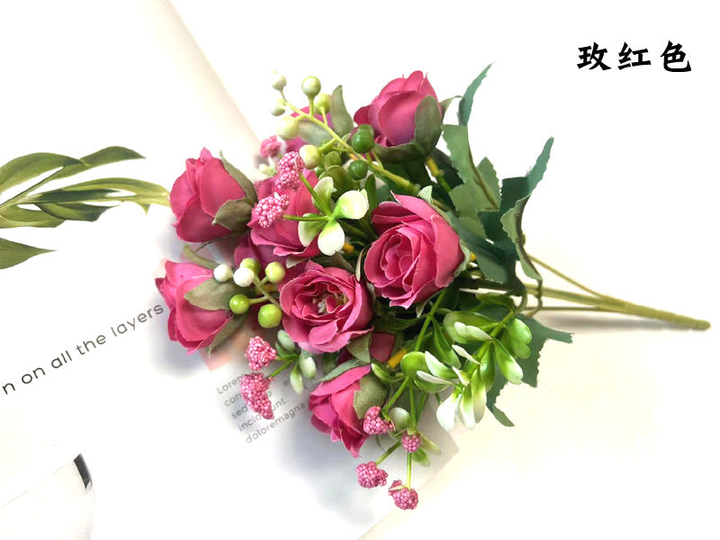 Small Peony Wedding Decoration Flower Imitation Fake Flower Wedding Hall