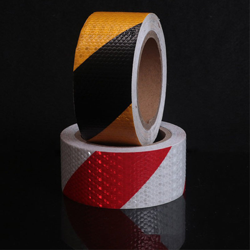 Reflective Tape Car Truck Reflective Sticker Traffic Sign Film Lattice Fluorescent Strip