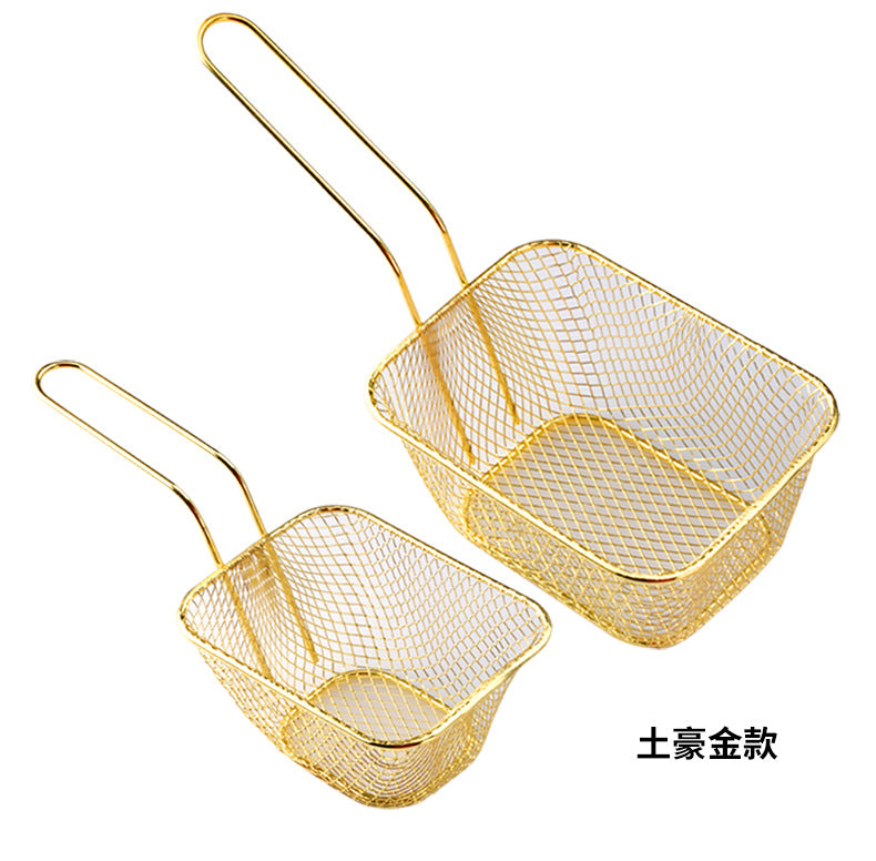 French Fries Basket Go Basket Oil Filter Net Fried Chicken Nuggets Frying Basketurmet Frying