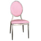 Metal Round Back Chair Hotel Banquet Chair Restaurant Wedding Chair