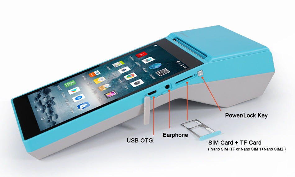 P01 Android Handheld POS Terminal