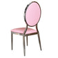 Metal Round Back Chair Hotel Banquet Chair Restaurant Wedding Chair