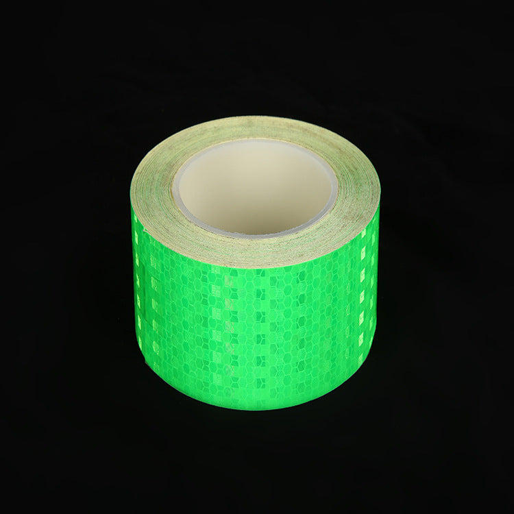 Reflective Tape Car Truck Reflective Sticker Traffic Sign Film Lattice Fluorescent Strip