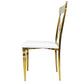 Stainless Steel Wedding Dining Chairs Hotel Banquet Hall Wedding Chairs