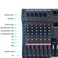 8 Channel Mixer With 48v Fantasy Power Supply Professional Stage Usb Bluetooth Reverb Mixer